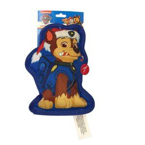Nickelodeon PAW PATROL CHASE Lightweight Blue Canvas 9" Dog Squeaker Toy
